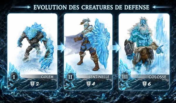 Évolution créature niveau 2
